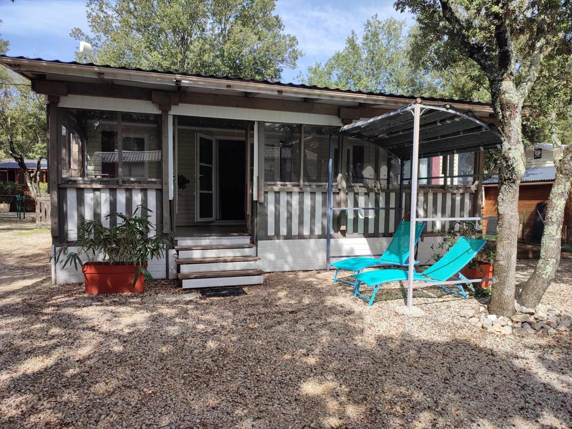 Mobil-Home Climatise 6 Pers En Ardeche Orgnac-l'Aven Ngoại thất bức ảnh